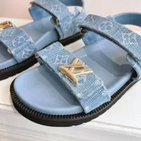 Cheap Louis Vuitton Sandal For Women #1285874 Replica Wholesale [$85.00 USD] [ITEM#1285874] on Replica Louis Vuitton Sandal