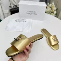 Cheap Alexander McQueen Slippers For Women #1285905 Replica Wholesale [$72.00 USD] [ITEM#1285905] on Replica Alexander McQueen Slippers