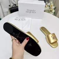 Cheap Alexander McQueen Slippers For Women #1285905 Replica Wholesale [$72.00 USD] [ITEM#1285905] on Replica Alexander McQueen Slippers