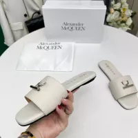 Cheap Alexander McQueen Slippers For Women #1285907 Replica Wholesale [$72.00 USD] [ITEM#1285907] on Replica Alexander McQueen Slippers