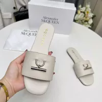 Cheap Alexander McQueen Slippers For Women #1285907 Replica Wholesale [$72.00 USD] [ITEM#1285907] on Replica Alexander McQueen Slippers