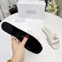 Cheap Alexander McQueen Slippers For Women #1285907 Replica Wholesale [$72.00 USD] [ITEM#1285907] on Replica Alexander McQueen Slippers