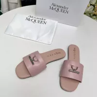 Cheap Alexander McQueen Slippers For Women #1285908 Replica Wholesale [$72.00 USD] [ITEM#1285908] on Replica Alexander McQueen Slippers