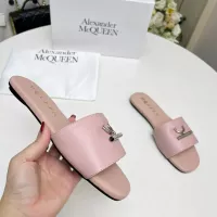 Cheap Alexander McQueen Slippers For Women #1285908 Replica Wholesale [$72.00 USD] [ITEM#1285908] on Replica Alexander McQueen Slippers