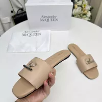 Cheap Alexander McQueen Slippers For Women #1285909 Replica Wholesale [$72.00 USD] [ITEM#1285909] on Replica Alexander McQueen Slippers