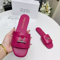 Cheap Alexander McQueen Slippers For Women #1285910 Replica Wholesale [$72.00 USD] [ITEM#1285910] on Replica Alexander McQueen Slippers