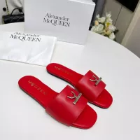 Cheap Alexander McQueen Slippers For Women #1285911 Replica Wholesale [$72.00 USD] [ITEM#1285911] on Replica Alexander McQueen Slippers