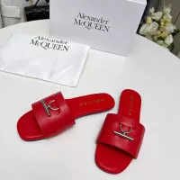 Cheap Alexander McQueen Slippers For Women #1285911 Replica Wholesale [$72.00 USD] [ITEM#1285911] on Replica Alexander McQueen Slippers