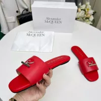 Cheap Alexander McQueen Slippers For Women #1285911 Replica Wholesale [$72.00 USD] [ITEM#1285911] on Replica Alexander McQueen Slippers