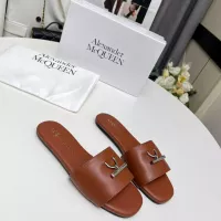 Cheap Alexander McQueen Slippers For Women #1285912 Replica Wholesale [$72.00 USD] [ITEM#1285912] on Replica Alexander McQueen Slippers