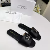 Cheap Alexander McQueen Slippers For Women #1285913 Replica Wholesale [$72.00 USD] [ITEM#1285913] on Replica Alexander McQueen Slippers