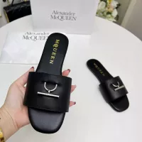 Cheap Alexander McQueen Slippers For Women #1285913 Replica Wholesale [$72.00 USD] [ITEM#1285913] on Replica Alexander McQueen Slippers