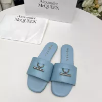 Cheap Alexander McQueen Slippers For Women #1285914 Replica Wholesale [$72.00 USD] [ITEM#1285914] on Replica Alexander McQueen Slippers