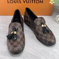 Cheap Louis Vuitton LV Oxfords Shoes For Women #1285929 Replica Wholesale [$82.00 USD] [ITEM#1285929] on Replica Louis Vuitton LV Oxfords Shoes