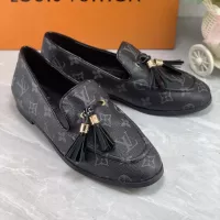 Cheap Louis Vuitton LV Oxfords Shoes For Women #1285939 Replica Wholesale [$82.00 USD] [ITEM#1285939] on Replica Louis Vuitton LV Oxfords Shoes