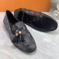 Cheap Louis Vuitton LV Oxfords Shoes For Women #1285939 Replica Wholesale [$82.00 USD] [ITEM#1285939] on Replica Louis Vuitton LV Oxfords Shoes