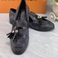 Cheap Louis Vuitton LV Oxfords Shoes For Women #1285939 Replica Wholesale [$82.00 USD] [ITEM#1285939] on Replica Louis Vuitton LV Oxfords Shoes