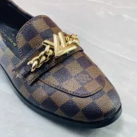 Cheap Louis Vuitton LV Oxfords Shoes For Women #1285941 Replica Wholesale [$82.00 USD] [ITEM#1285941] on Replica Louis Vuitton LV Oxfords Shoes