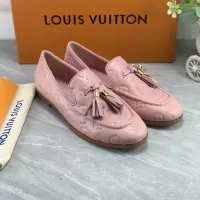 Cheap Louis Vuitton LV Oxfords Shoes For Women #1285948 Replica Wholesale [$82.00 USD] [ITEM#1285948] on Replica Louis Vuitton LV Oxfords Shoes