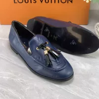 Cheap Louis Vuitton LV Oxfords Shoes For Women #1285949 Replica Wholesale [$82.00 USD] [ITEM#1285949] on Replica Louis Vuitton LV Oxfords Shoes