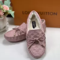 Cheap Louis Vuitton LV Oxfords Shoes For Women #1285971 Replica Wholesale [$85.00 USD] [ITEM#1285971] on Replica Louis Vuitton LV Oxfords Shoes