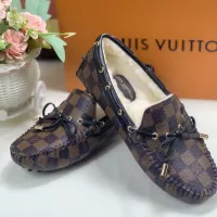 Cheap Louis Vuitton LV Oxfords Shoes For Women #1285981 Replica Wholesale [$85.00 USD] [ITEM#1285981] on Replica Louis Vuitton LV Oxfords Shoes