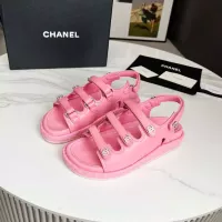 Cheap Chanel Sandal For Women #1286102 Replica Wholesale [$96.00 USD] [ITEM#1286102] on Replica Chanel Sandal