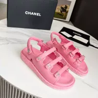 Cheap Chanel Sandal For Women #1286102 Replica Wholesale [$96.00 USD] [ITEM#1286102] on Replica Chanel Sandal