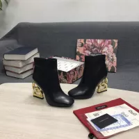 Cheap Dolce &amp; Gabbana D&amp;G Boots For Women #1286156 Replica Wholesale [$160.00 USD] [ITEM#1286156] on Replica Dolce &amp; Gabbana D&amp;G Boots