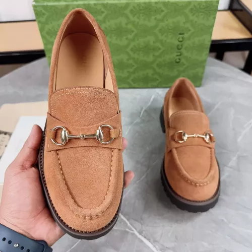 Cheap Gucci Oxfords Shoes For Women #1286164 Replica Wholesale [$102.00 USD] [ITEM#1286164] on Replica Gucci Oxfords Shoes