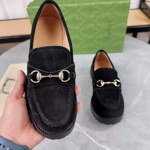 Cheap Gucci Oxfords Shoes For Women #1286172 Replica Wholesale [$102.00 USD] [ITEM#1286172] on Replica Gucci Oxfords Shoes