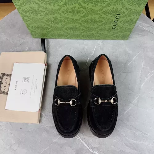 Cheap Gucci Oxfords Shoes For Women #1286172 Replica Wholesale [$102.00 USD] [ITEM#1286172] on Replica Gucci Oxfords Shoes