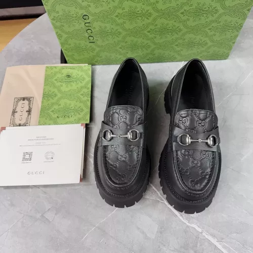 Cheap Gucci Oxfords Shoes For Women #1286174 Replica Wholesale [$102.00 USD] [ITEM#1286174] on Replica Gucci Oxfords Shoes