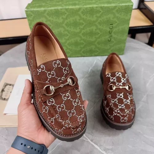 Cheap Gucci Oxfords Shoes For Men #1286177 Replica Wholesale [$102.00 USD] [ITEM#1286177] on Replica Gucci Oxfords Shoes