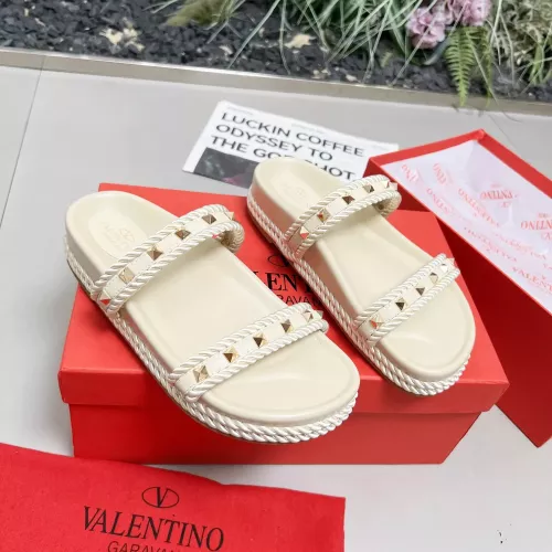 Cheap Valentino Slippers For Women #1286199 Replica Wholesale [$82.00 USD] [ITEM#1286199] on Replica Valentino Slippers