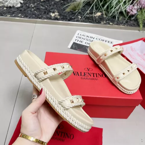 Cheap Valentino Slippers For Women #1286199 Replica Wholesale [$82.00 USD] [ITEM#1286199] on Replica Valentino Slippers