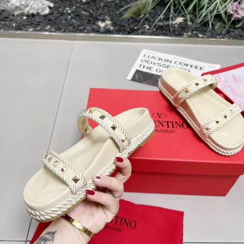 Cheap Valentino Slippers For Women #1286199 Replica Wholesale [$82.00 USD] [ITEM#1286199] on Replica Valentino Slippers