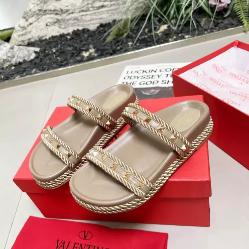 Cheap Valentino Slippers For Women #1286200 Replica Wholesale [$82.00 USD] [ITEM#1286200] on Replica Valentino Slippers