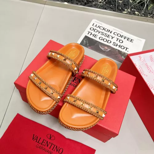 Cheap Valentino Slippers For Women #1286201 Replica Wholesale [$82.00 USD] [ITEM#1286201] on Replica Valentino Slippers