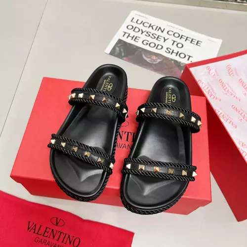 Cheap Valentino Slippers For Women #1286202 Replica Wholesale [$82.00 USD] [ITEM#1286202] on Replica Valentino Slippers