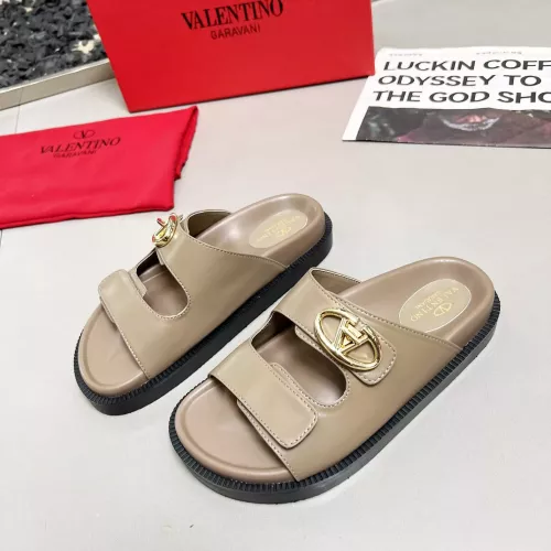 Cheap Valentino Slippers For Women #1286203 Replica Wholesale [$88.00 USD] [ITEM#1286203] on Replica Valentino Slippers