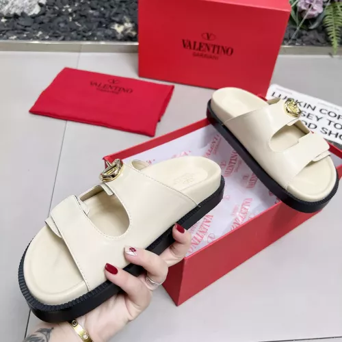 Cheap Valentino Slippers For Women #1286204 Replica Wholesale [$88.00 USD] [ITEM#1286204] on Replica Valentino Slippers