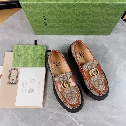 Cheap Gucci Oxfords Shoes For Women #1286236 Replica Wholesale [$100.00 USD] [ITEM#1286236] on Replica Gucci Oxfords Shoes