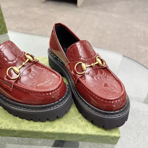 Cheap Gucci Oxfords Shoes For Women #1286240 Replica Wholesale [$98.00 USD] [ITEM#1286240] on Replica Gucci Oxfords Shoes