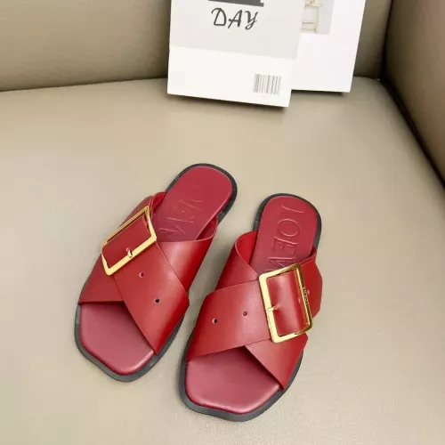 Cheap LOEWE Slippers For Women #1286248 Replica Wholesale [$76.00 USD] [ITEM#1286248] on Replica LOEWE Slippers