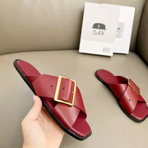 Cheap LOEWE Slippers For Women #1286248 Replica Wholesale [$76.00 USD] [ITEM#1286248] on Replica LOEWE Slippers