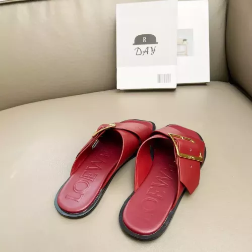 Cheap LOEWE Slippers For Women #1286248 Replica Wholesale [$76.00 USD] [ITEM#1286248] on Replica LOEWE Slippers