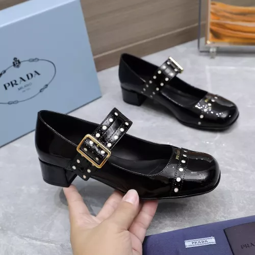 Cheap Prada High-heeled Shoes For Women #1286255 Replica Wholesale [$115.00 USD] [ITEM#1286255] on Replica Prada High-heeled Shoes