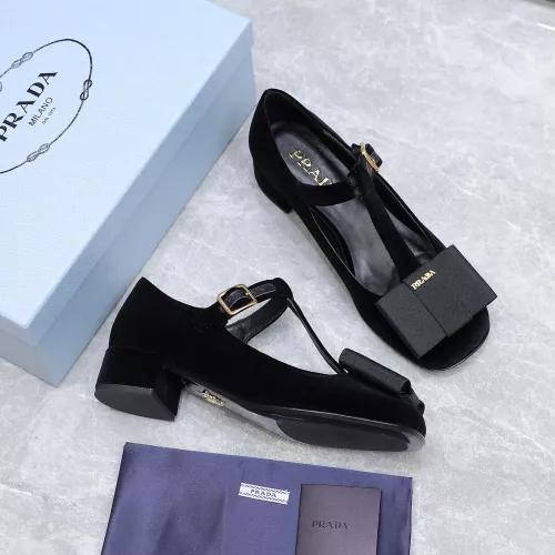 Cheap Prada High-heeled Shoes For Women #1286256 Replica Wholesale [$115.00 USD] [ITEM#1286256] on Replica Prada High-heeled Shoes