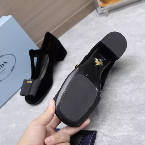 Cheap Prada High-heeled Shoes For Women #1286256 Replica Wholesale [$115.00 USD] [ITEM#1286256] on Replica Prada High-heeled Shoes